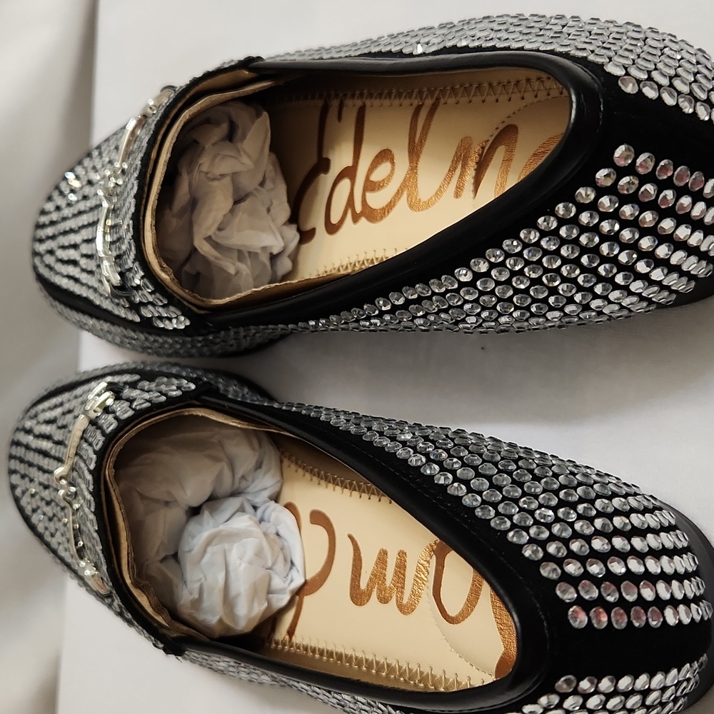 Sam Edelman Loraine Glitz Loafers (W Size 7.5) - Picture 14 of 15